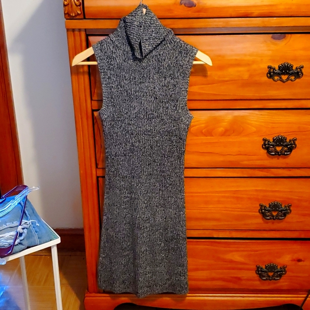 Long sweater dress